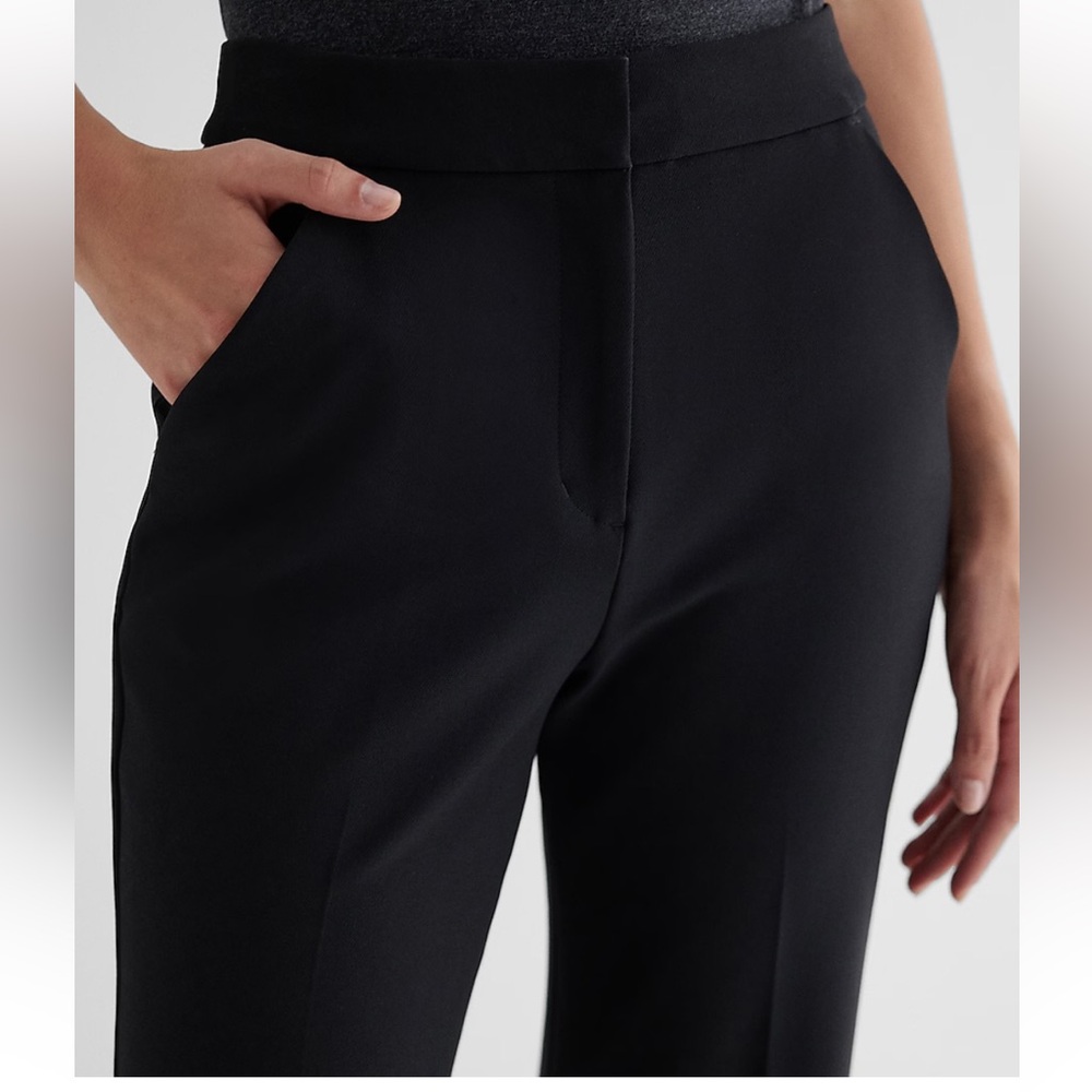 Express Editor High Waisted Flare Trouser - 8r - … - image 2